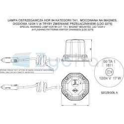 Lampa ostrzegawcza LDO 2275