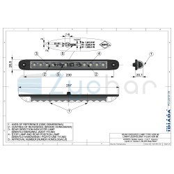 Warnlampe orange LDO 2780