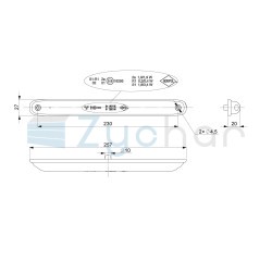 Lampa zespolona tylna LZD 2246