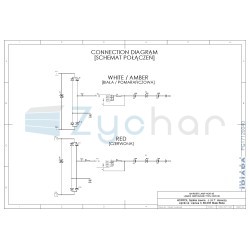 Lampa obrysowa typu SLIM LD 2438