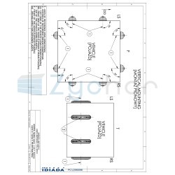 Lampa obrysowa typu SLIM ze światłowodem LD 2333