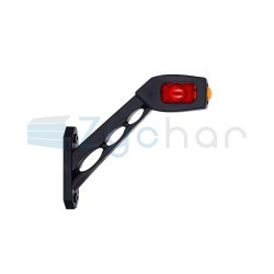 Lampa obrysowa na wysięgniku potrójna. LD 518/P - PRAWA