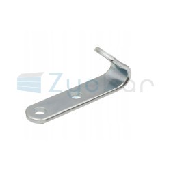 Flat galvanized hook 53x13 mm