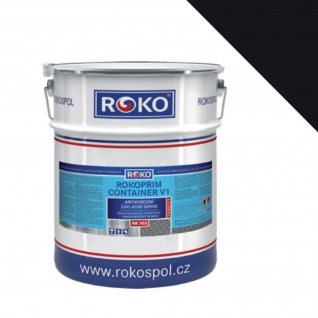 Syntetyczna farba podkładowa Rokoprim Container RK 103 - Czarna