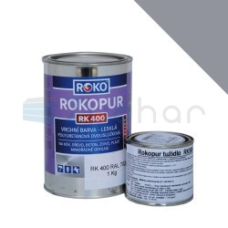 Farba poliuretanowa 1 kg RAL 7045 (SIWY POPIELATY)