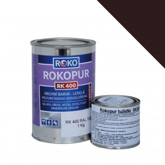 Farba poliuretanowa 1 kg RAL 8017 (BRĄZOWY)