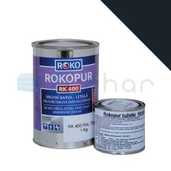 Farba poliuretanowa 1 kg RAL 7021 (GRAFITOWY)