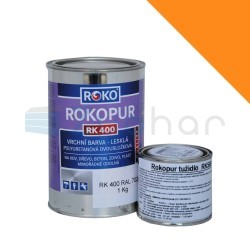 Farba poliuretanowa 1 kg RAL 1028 (ŻÓŁTY - Wielton)
