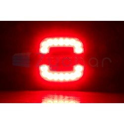 ROCA LZD 2803 hintere kombinationsleuchte mit halter