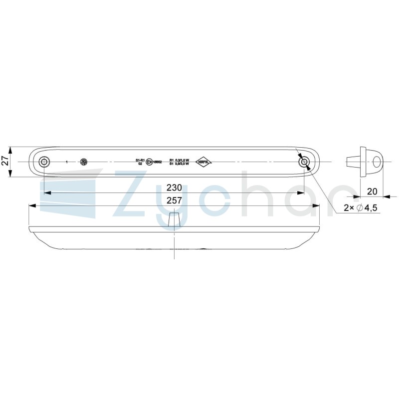 Kombinationslampe LZD 2248
