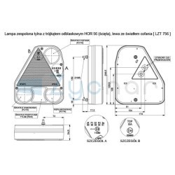 LZT 756 combination lamp