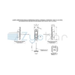 LD 2165 marker lamp for trailers