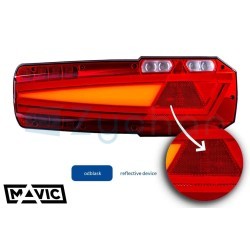 MAVIC LZD 2653 rear combination lamp with reflector