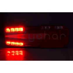 MAVIC LZD 2653 rear combination lamp with reflector