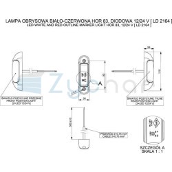 Obrysová lampa LD 2164