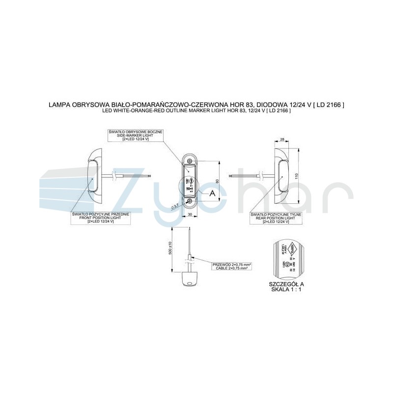 Markierungsleuchte LD 2166