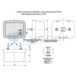 LO 209 marker lamp