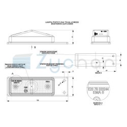 LOW 255 marker bulb lamp