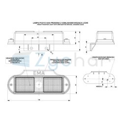 LOP 245 marker lamp