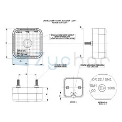 LO 091 marker bulb lamp