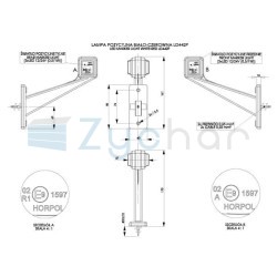 LD 442P marker lamp