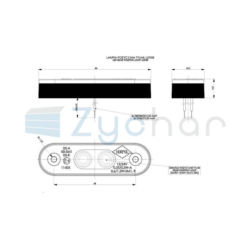 Markierungsleuchte LD 958