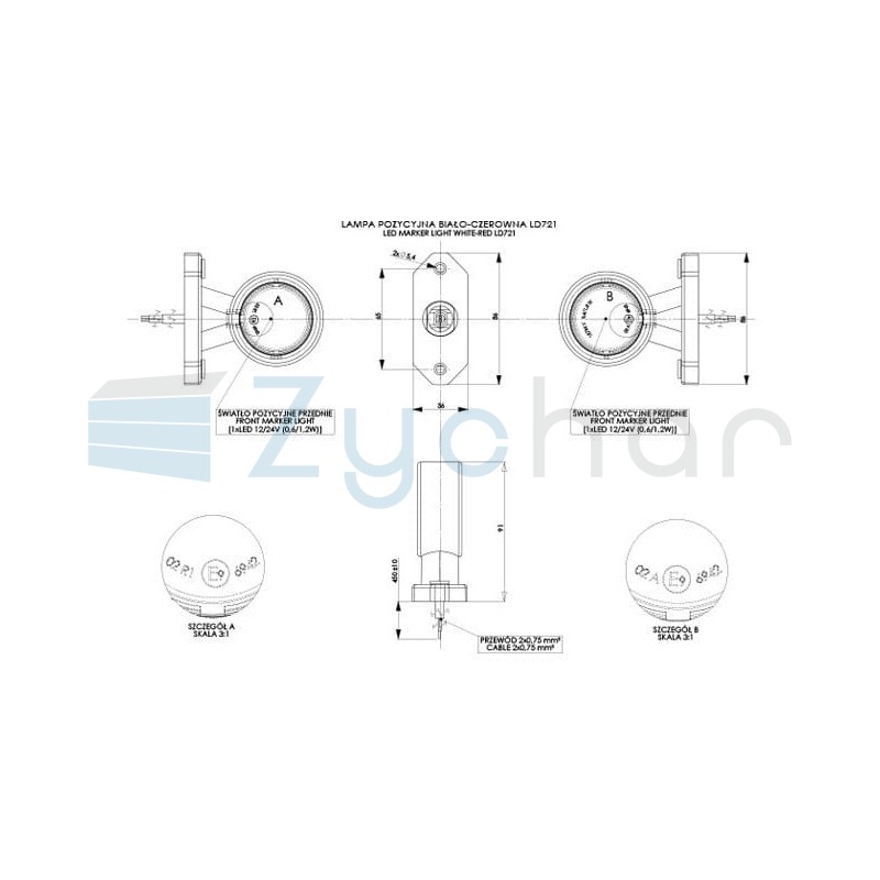 Markierungsleuchte LD 721
