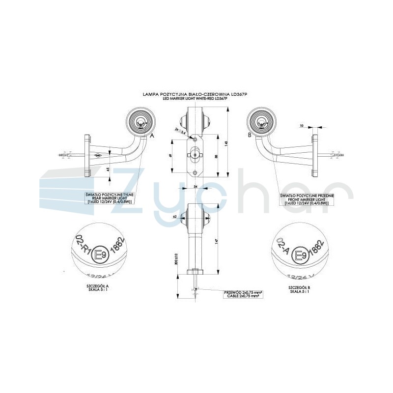 Markierungsleuchte LD 367P