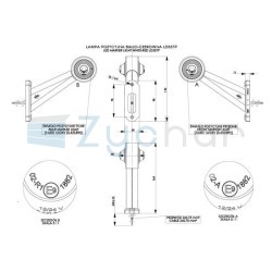 Obrysová lampa LD 357P