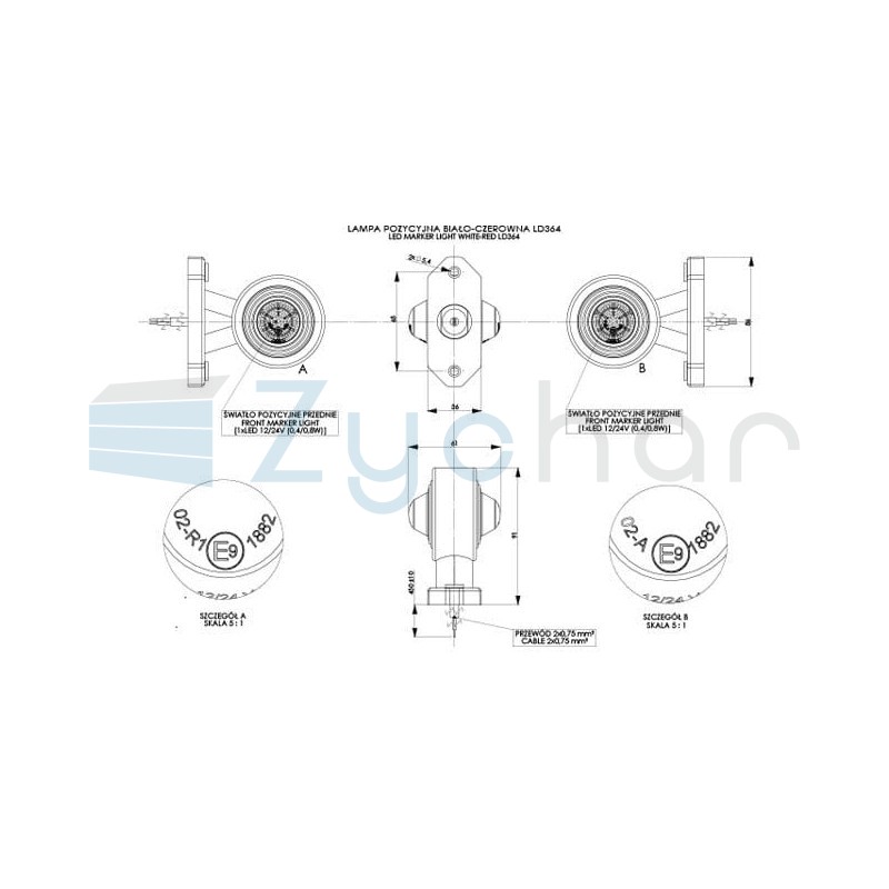 Markierungsleuchte LD 364