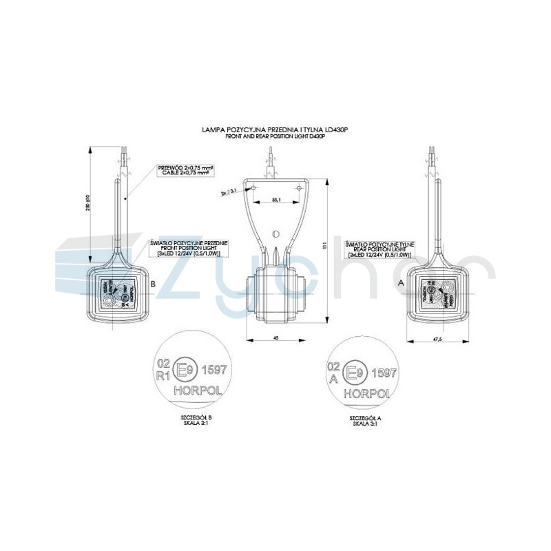 Markierungsleuchte LD 430P