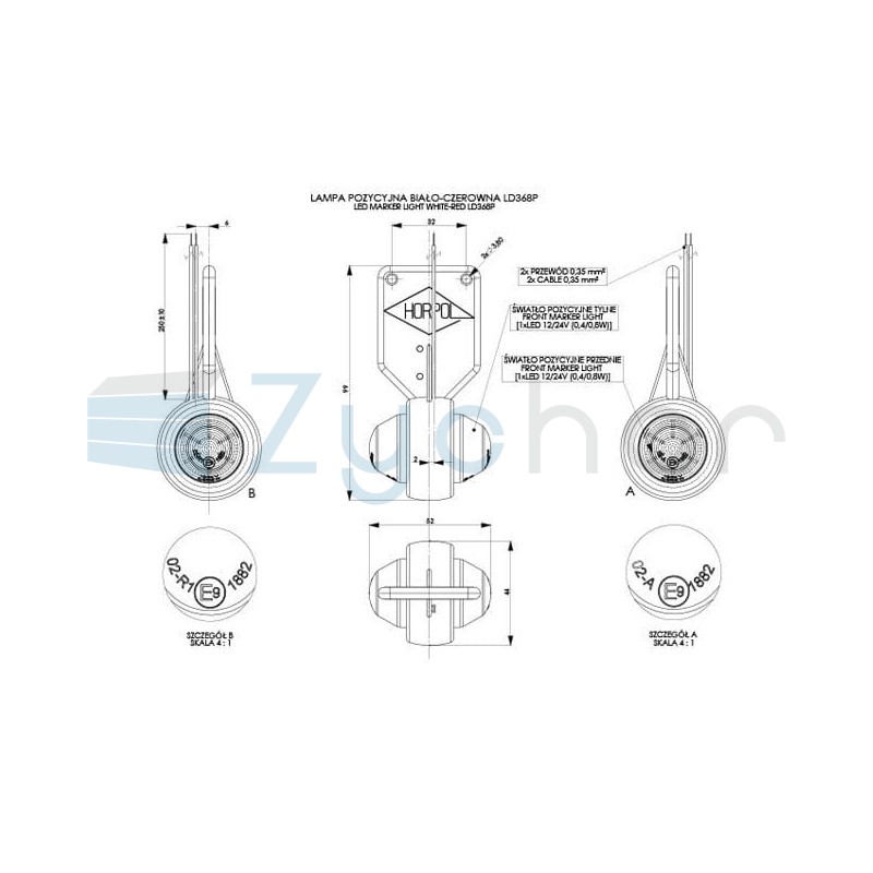 Markierungsleuchte LD 368P