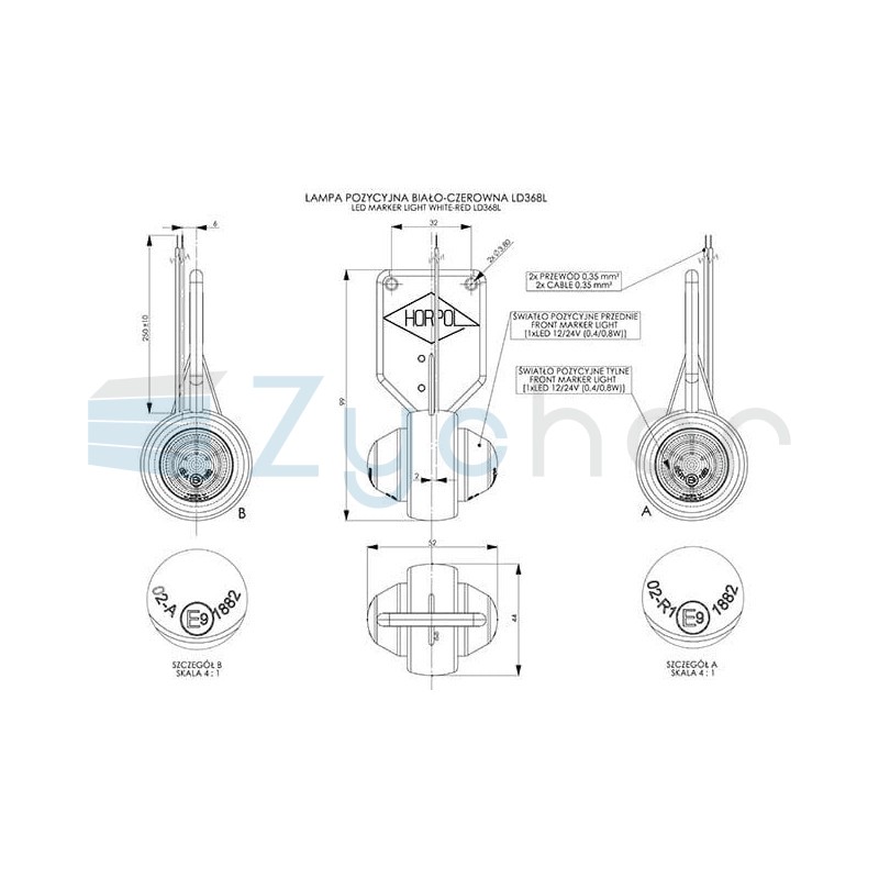 LD 368L marker lamp