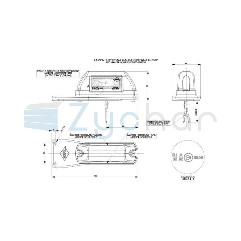Markierungsleuchte LD 731P