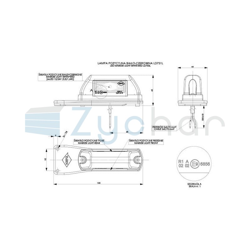 LD 731L marker lamp