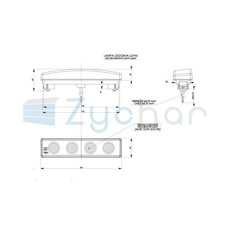 Markierungsleuchte LD 746