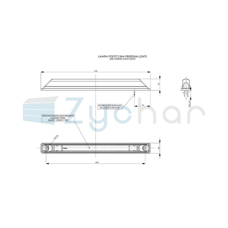 LD 472 marker lamp
