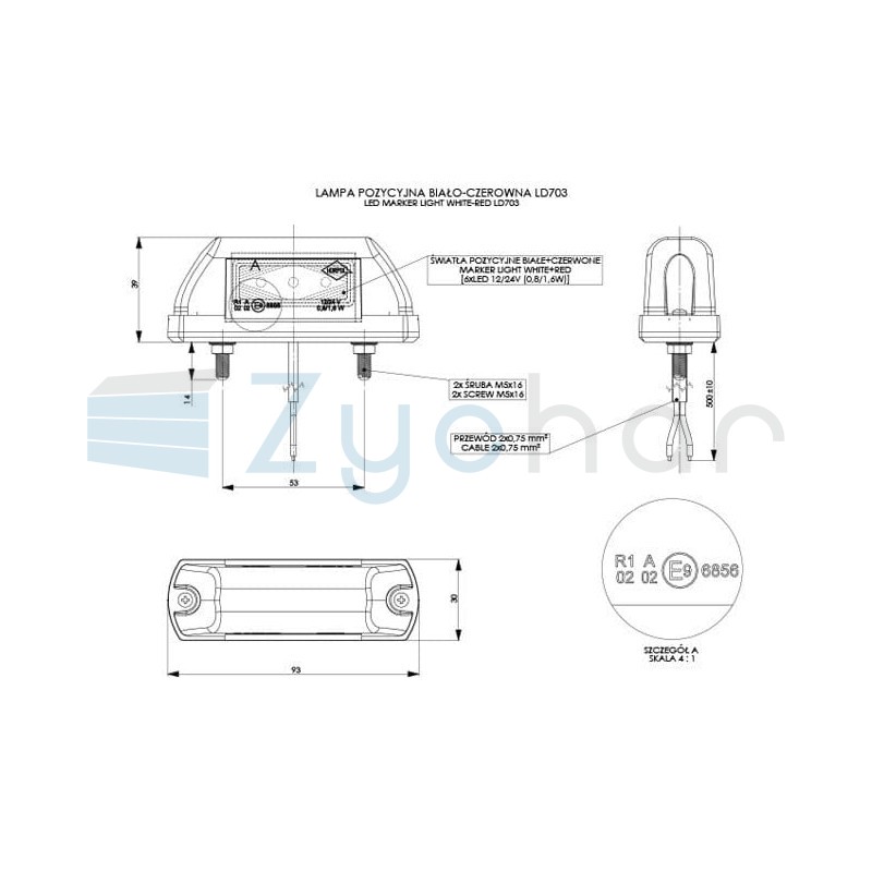 Markierungsleuchte LD 703