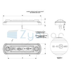 LD 677 marker lamp