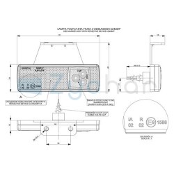 Hängemarkierungsleuchte LD 458P