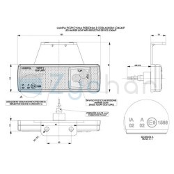 Hängemarkierungsleuchte LD 454P