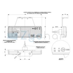 Hängemarkierungsleuchte LD 454L