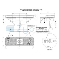 Marker lamp with hanger LD 499