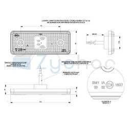 LD 1614 marker lamp