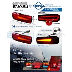 MAVIC LZD 3012 rear lamp with socket and reflector