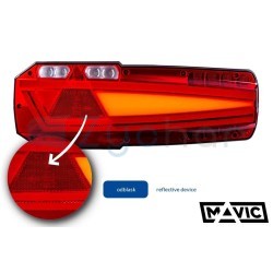 MAVIC LZD 2652 hintere Kombinationsleuchte mit Reflektor