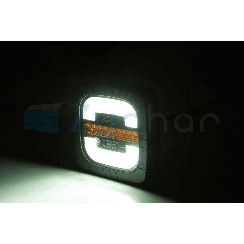 ROCA LZD 2805 front lamp with holder