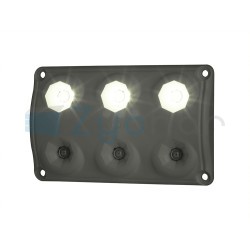 Interior lighting lamp, rectangular LWD 2325