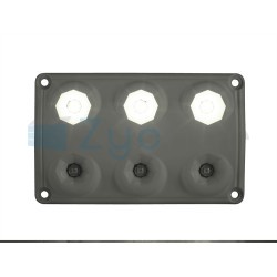 Interior lighting lamp, rectangular LWD 2325