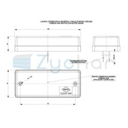 LWD 658 interior lighting lamp